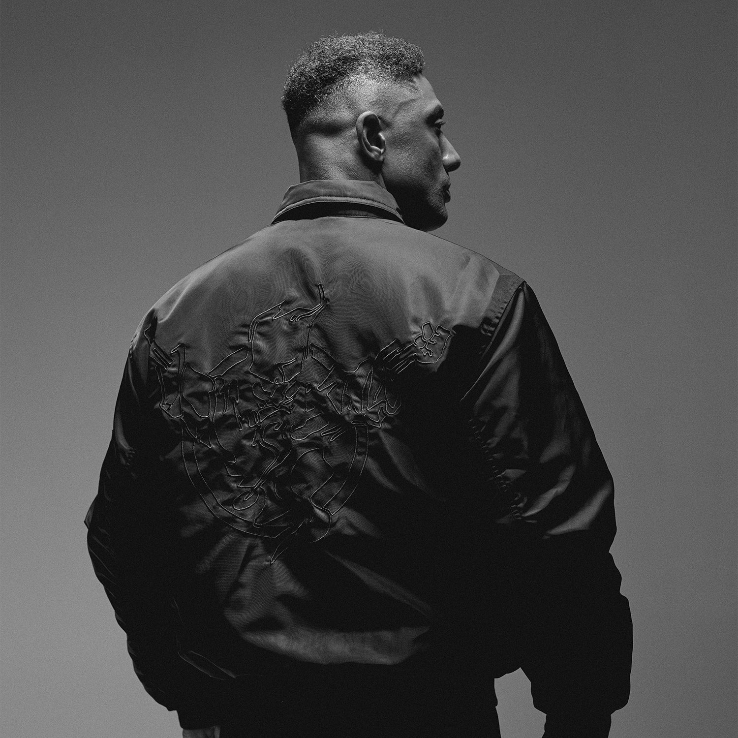 Thunderdome Monochrome Bomber jacket - Image 4