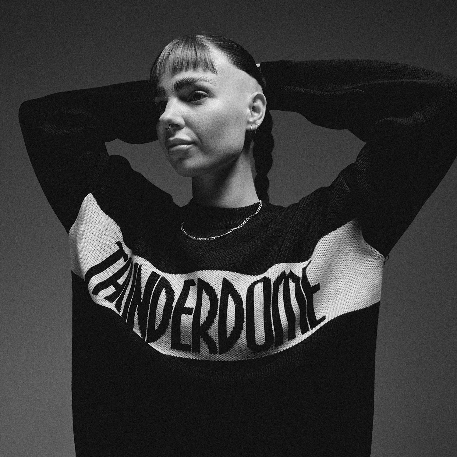 Thunderdome Monochrome Knitted sweater - Image 5
