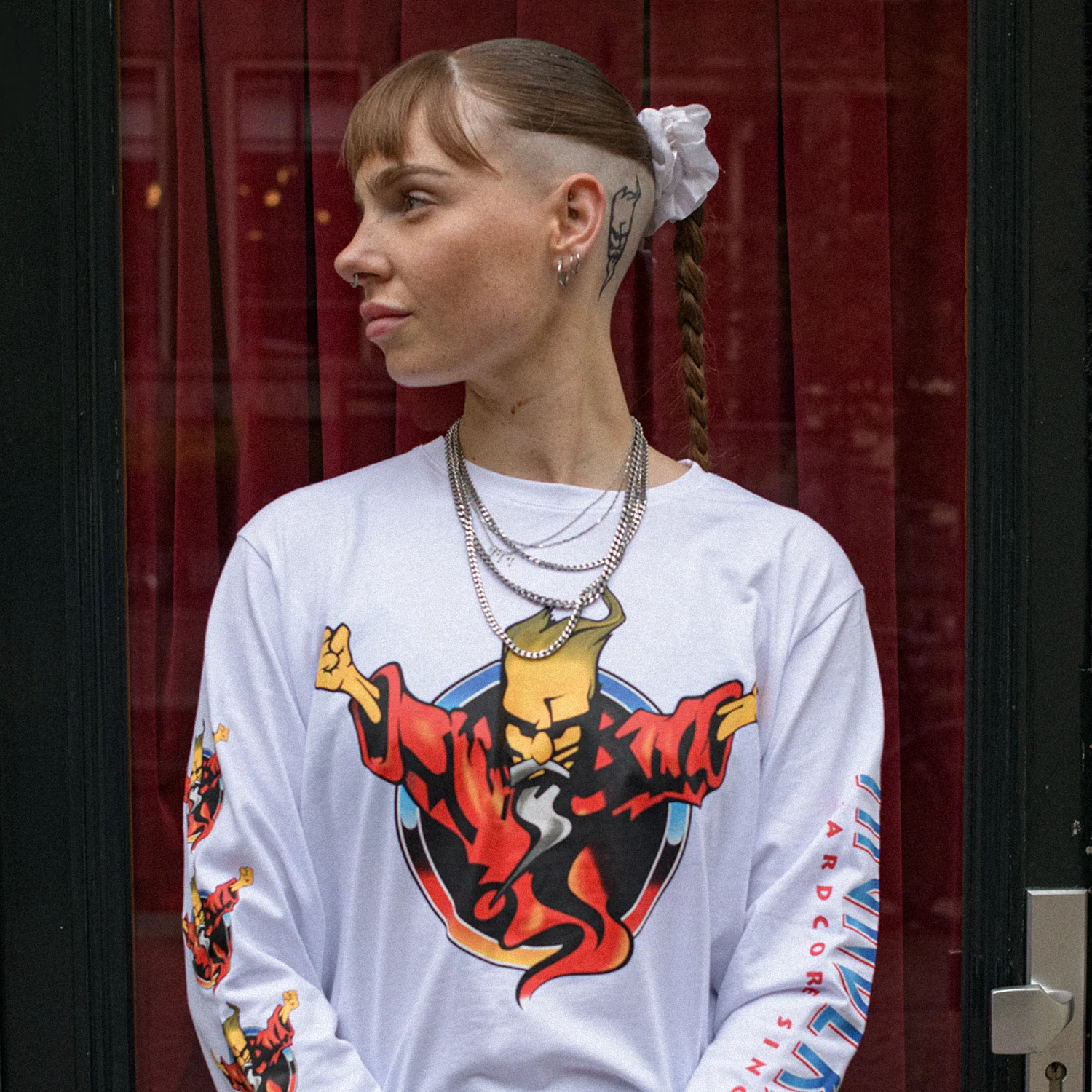 Thunderdome Original Longsleeve white - Image 5