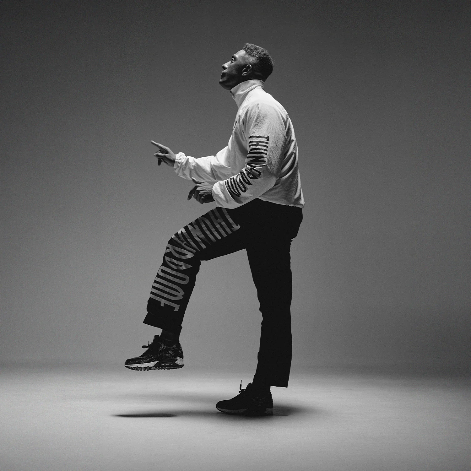 Thunderdome Monochrome Off white Track jacket - Image 6